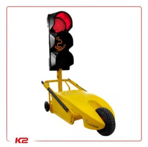 Feux tricolores de chantier + télécommande