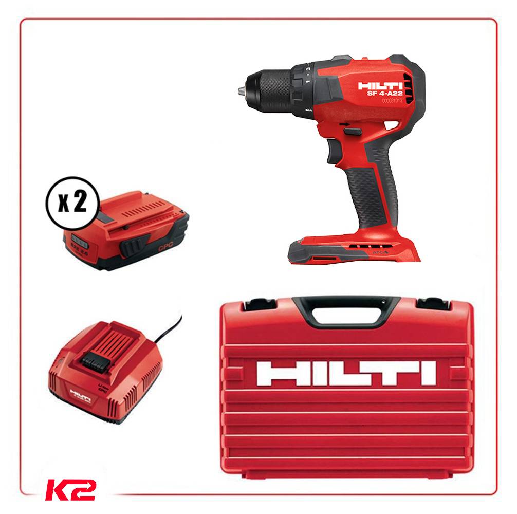 Visseuse-perceuse compacte 22 V 5F4-A22 HILTI