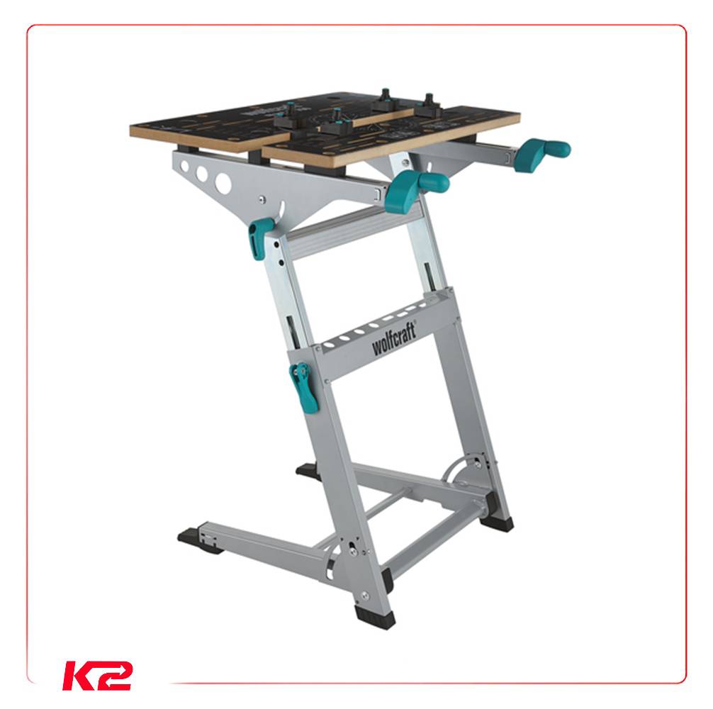 Établi de serrage et de support machine MASTER 700 WOLFCRAFT