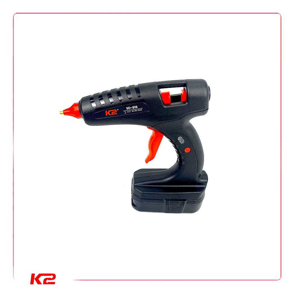 Pistolet à colle sans fil, batterie li-ion K2