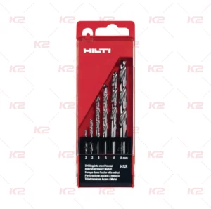 Coffret de 6 mèches HILTI Ø 2-8mm