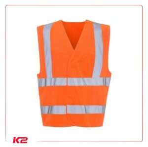 Gilet haute visibilité orange