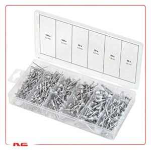Assortiment de rivets acier