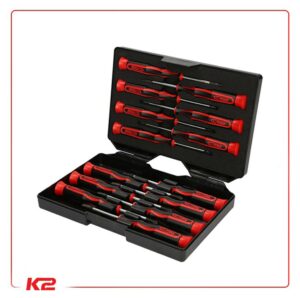 Coffret de 14 tournevis électroniques Fente, PHILLIPS® et TORX®