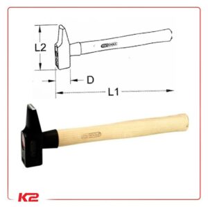 Marteau rivoir manche Hickory, 400g