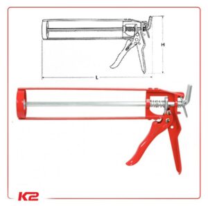 Pistolet à silicone simple - pour cartouches 310 ml