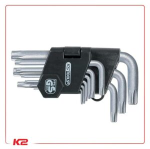 Jeu de 9 clés mâles courtes TORX®