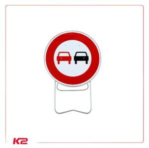 Panneau interdiction de dépasser temporaire B3