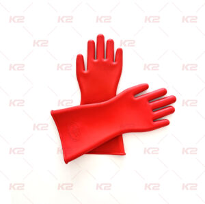 Gant isolant rouge