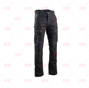 Pantalon de Travail Homme Basalte Extensible Noir - LMA CORTEX